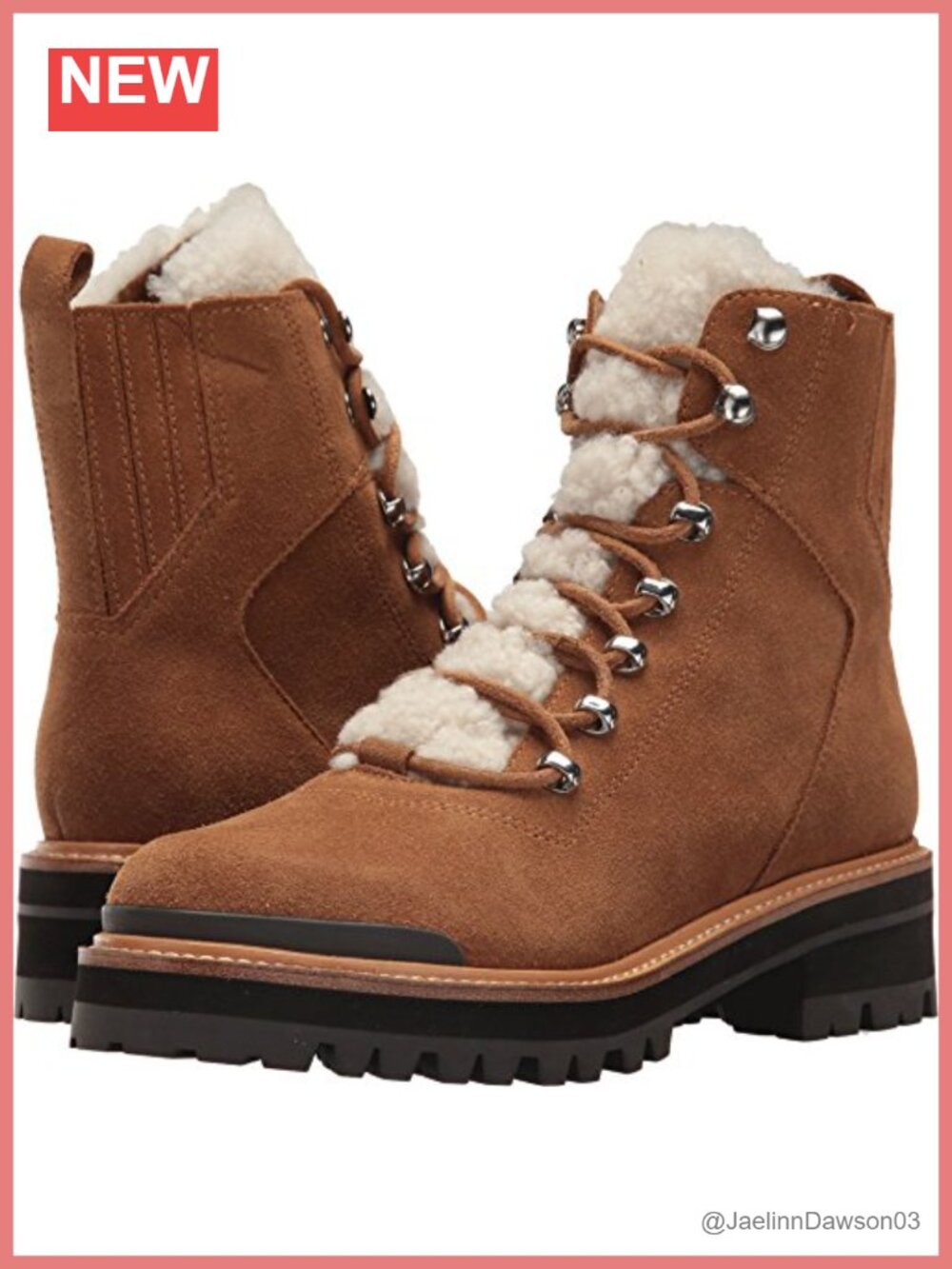 Marc Fisher LTD Izzie Suede Ankle Boot Lace-Up Hiking Bootie